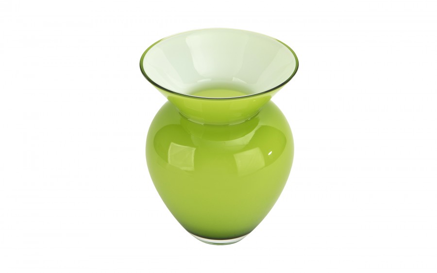 Wazon szklany 18 cm jasna zieleń Asa Glass