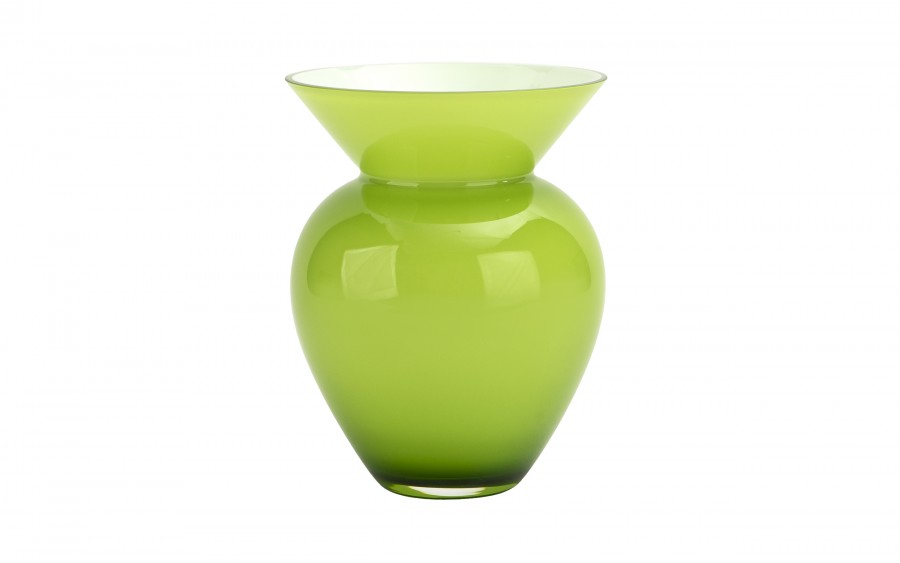 Wazon szklany 18 cm jasna zieleń Asa Glass