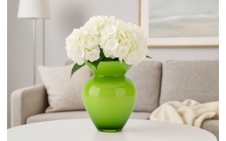 Wazon szklany 18 cm jasna zieleń Asa Glass