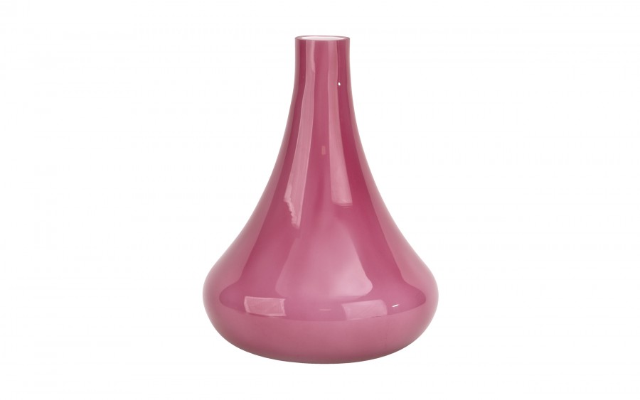 Wazon szklany 25 cm róż Asa Glass