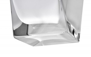 Wazon szklany 28 cm biały Asa Glass