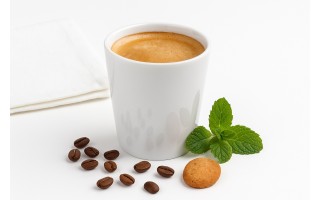 Kubek porcelanowy 350 ml bez ucha Biały Stock