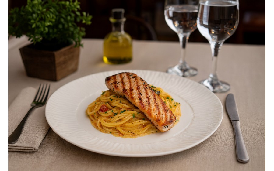 Talerz płytki obiadowy 28 cm Natura Biała Stock