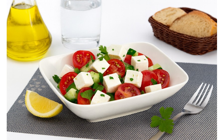 Salaterka 18x15,5 cm prostokątna Cream Stock