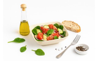 Salaterka 18x15,5 cm prostokątna Cream Stock