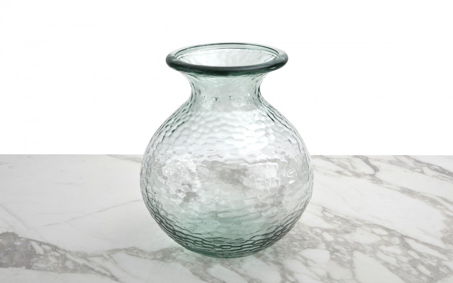 Wazon szklany 33 cm Florero Paradise San Miguel recykling