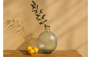 Wazon szklany 42 cm Rayas San Miguel recykling