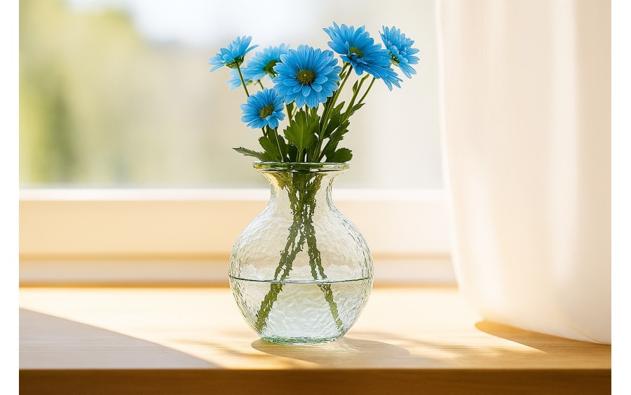 Wazon szklany 33 cm Florero Paradise San Miguel recykling