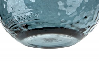 Wazon szklany 18,5 cm niebieski Paradise San Miguel recykling