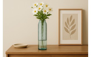 Wazon szklany 45 cm Diamante 5946