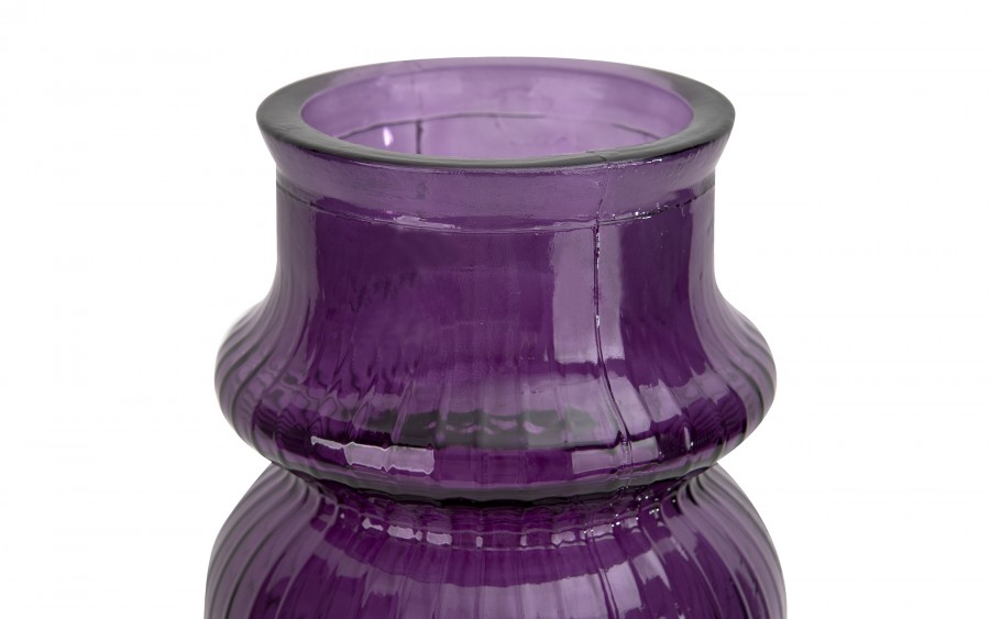 Wazon szklany 45,5 cm fioletowy 4901 San Miguel