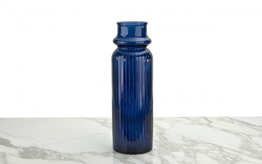 Wazon szklany 45,5 cm granatowy 4901 San Miguel