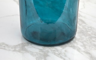 Butelka dekoracyjna wazon 75 cm niebieska 4766 San Miguel