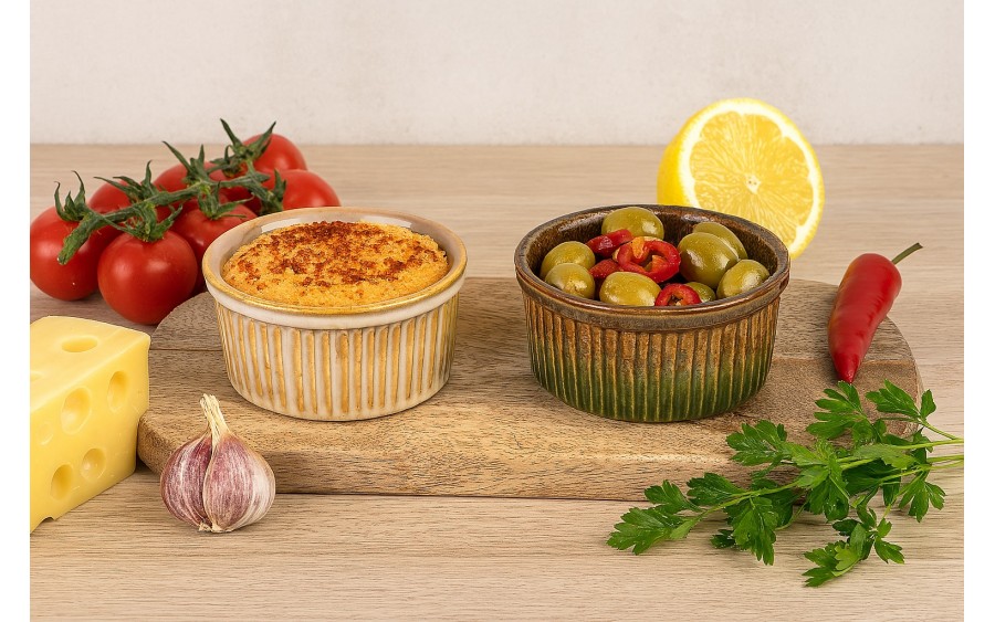 Miseczka ceramiczna 10 cm Creme Brulle Ombres Insta mix kolorów