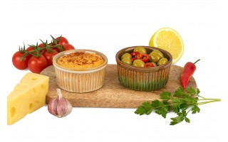 Miseczka ceramiczna 10 cm Creme Brulle Ombres Insta mix kolorów