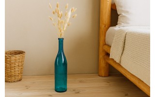 Butelka dekoracyjna wazon 75 cm niebieska 4766 San Miguel