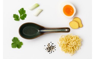 Łyżka ceramiczna 16 cm Ramen Ombres Turquoise