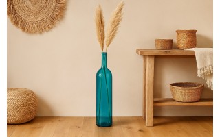 Butelka dekoracyjna wazon 100 cm niebieska 4765 San Miguel