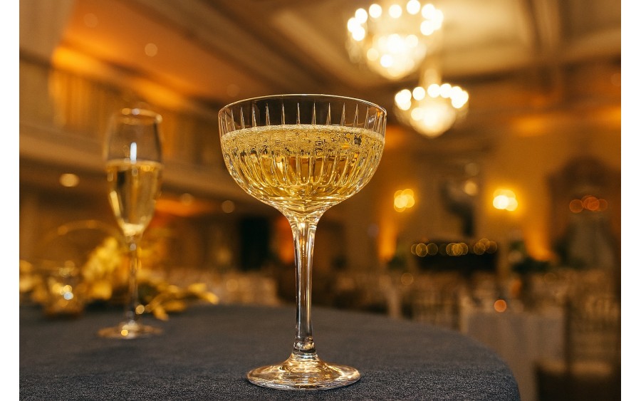 Kieliszek kryształowy do szampana/koktajlowy 370 ml Skylin