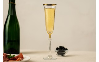 Kieliszek do szampana 190 ml Zoya/Parus Gold