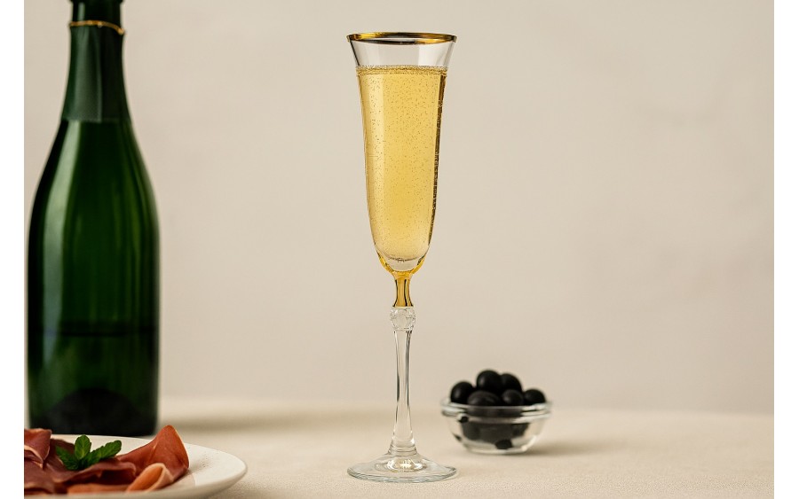 Kieliszek do szampana 190 ml Zoya/Parus Gold