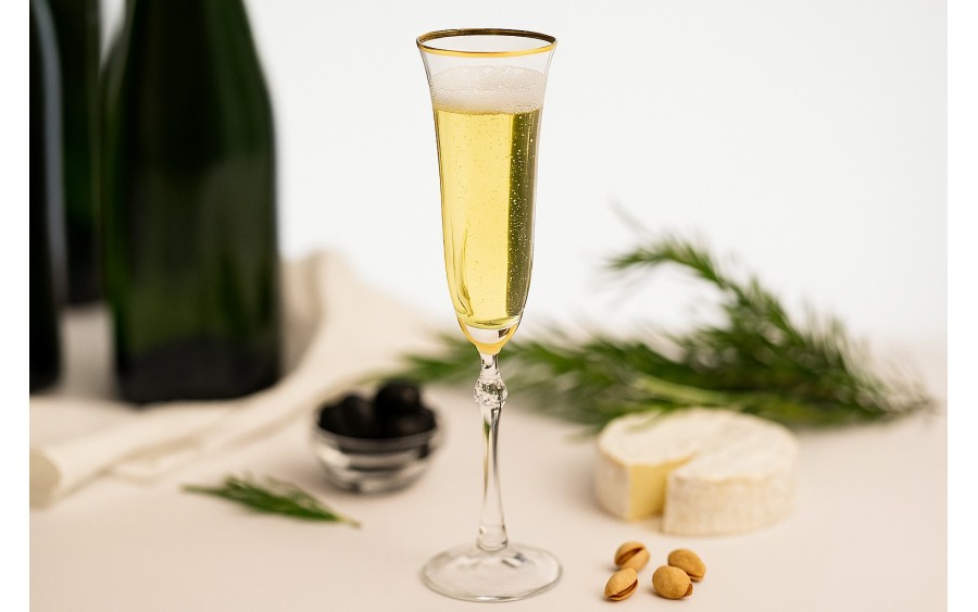 Kieliszek do szampana 190 ml Zoya/Parus Gold