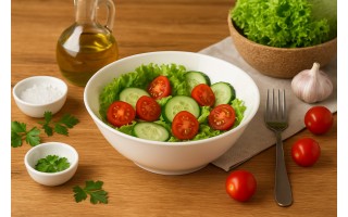 Miska porcelanowa 18 cm Krem G361