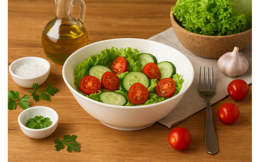 Miska porcelanowa 18 cm Krem G361