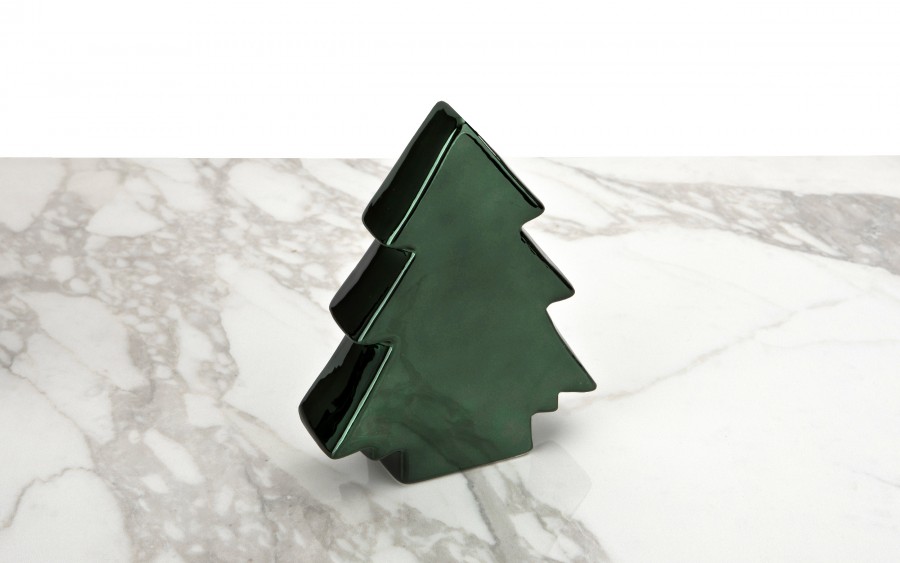 Ozdoba świąteczna choinka zielona duża 34237