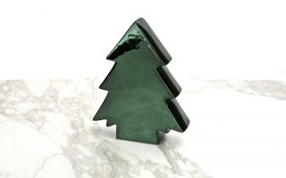 Ozdoba świąteczna choinka zielona Maxi 1506