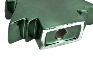 Ozdoba świąteczna choinka zielona Maxi 1506