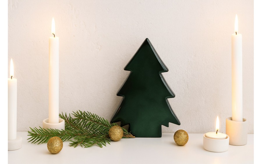 Ozdoba świąteczna choinka zielona Maxi 1506