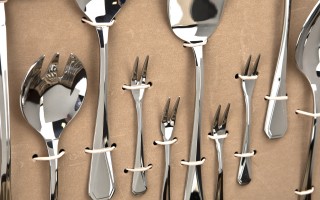 Sztućce Belo 3 w kasecie 12/72 części