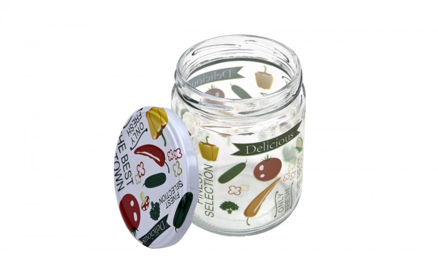 Komplet 6 słoików 650ml Shrink