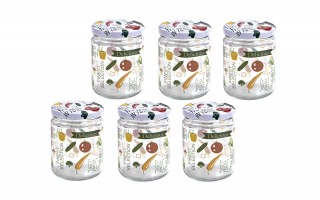 Komplet 6 słoików 650ml Shrink