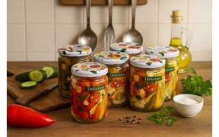 Komplet 6 słoików 650ml Shrink