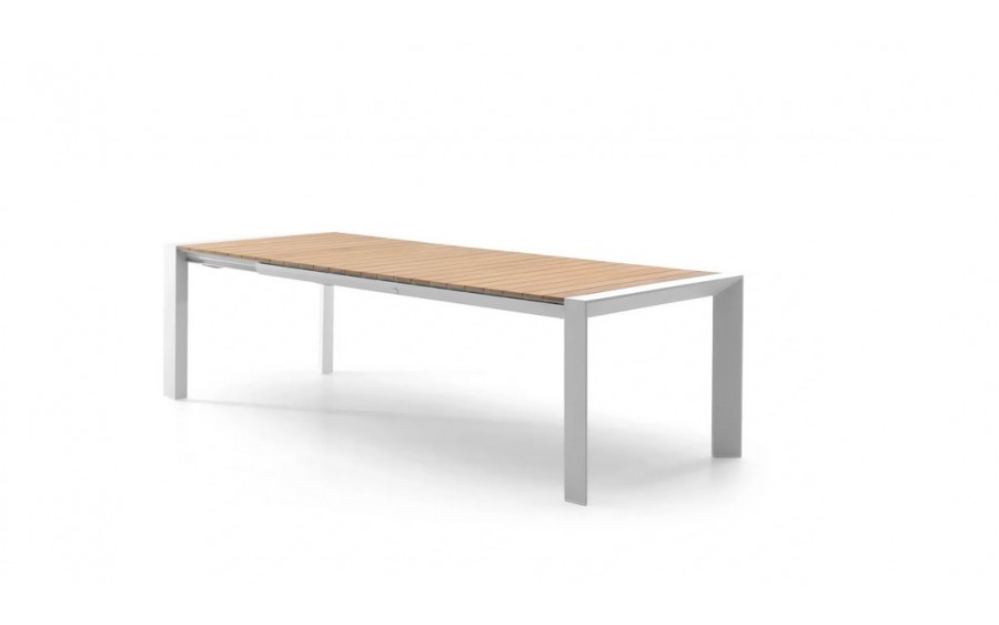 Stół ogrodowy MURO 200/260/320 cm biały