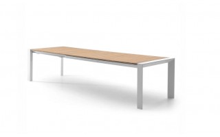 Stół ogrodowy MURO 200/260/320 cm biały