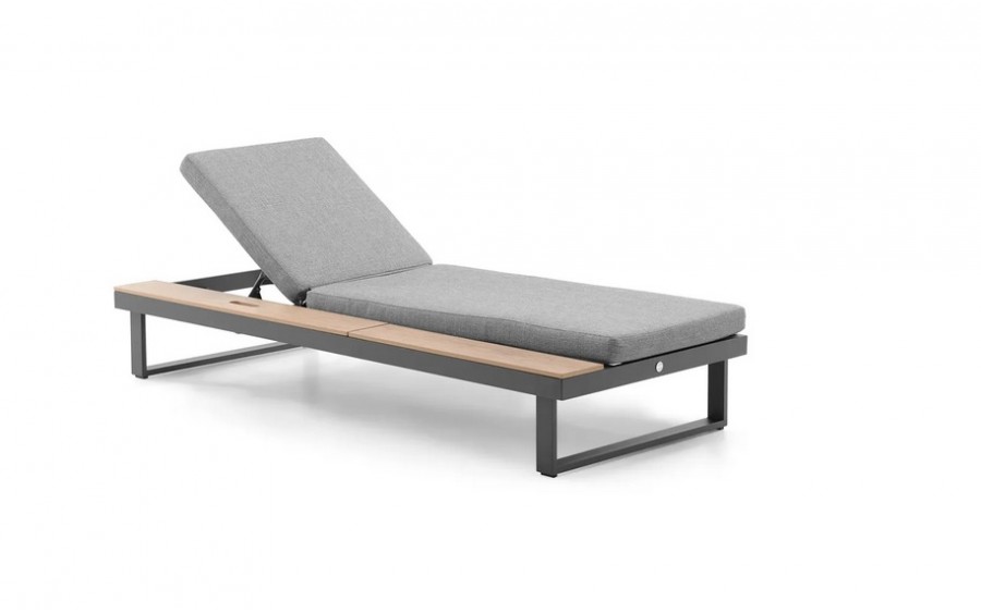 Leżak ogrodowy MALLORCA I antracyt