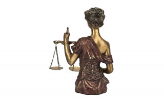 Figurka dekoracyjna Temidy 33cm AP166158