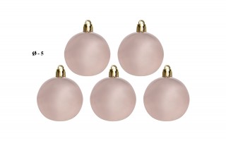 Zestaw bombek z gwiazdą złoto/srebro 3301