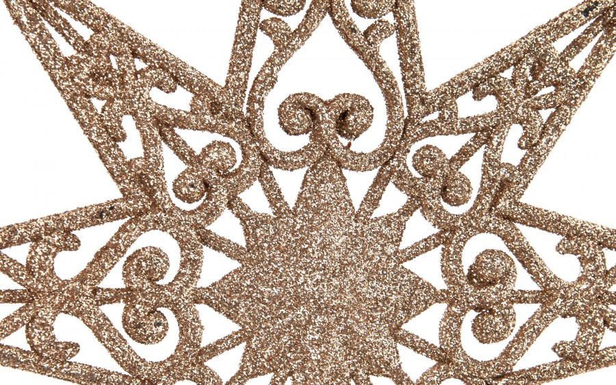 Zestaw bombek z gwiazdą złoto/srebro 3301