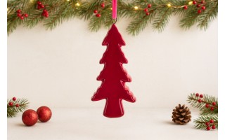 Zawieszka ceramiczna choinka fukcja 87078