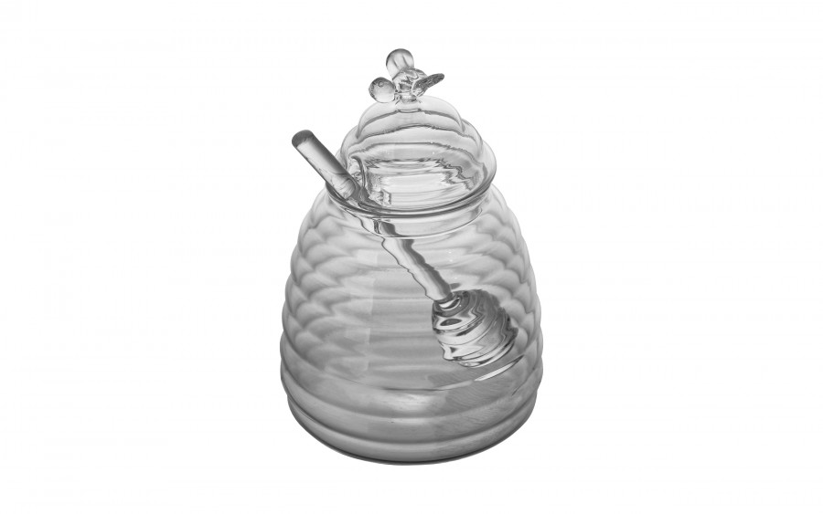 Pojemnik na miód szklany 440 ml