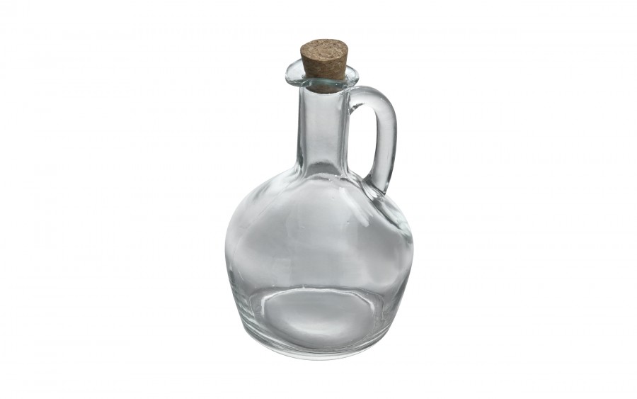 Karafka szklana z korkiem 400 ml