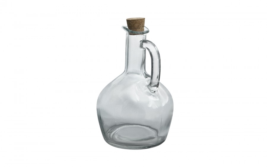 Karafka szklana z korkiem 400 ml