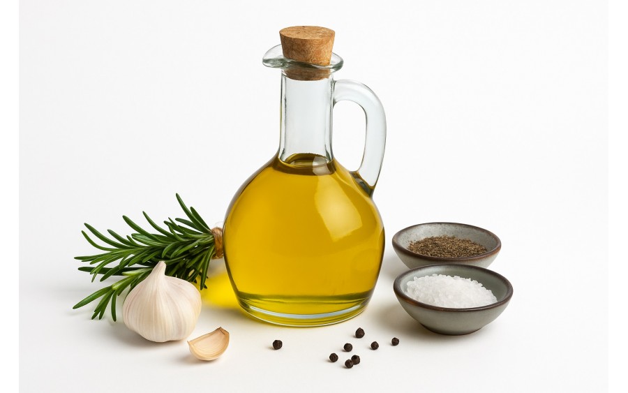 Karafka szklana z korkiem 400 ml