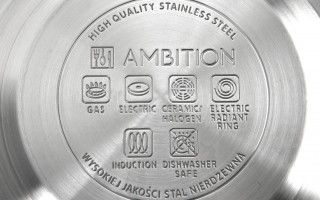 Czajnik z gwizdkiem Bubble 2,6 L czarny AMBITION