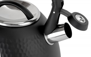 Czajnik z gwizdkiem Bubble 2,6 L czarny AMBITION