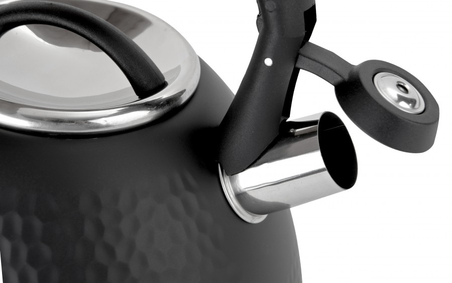 Czajnik z gwizdkiem Bubble 2,6 L czarny AMBITION